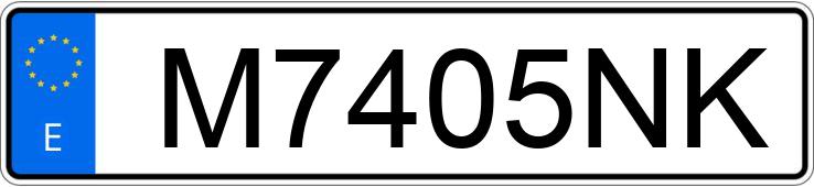 Numer rejestracyjny M7405NK posiada BMW SERIE 3 Numer rejestracyjny M7405NK posiada BMW SERIE 3