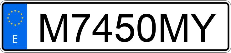 Numer rejestracyjny M7450MY posiada VOLVO FL6