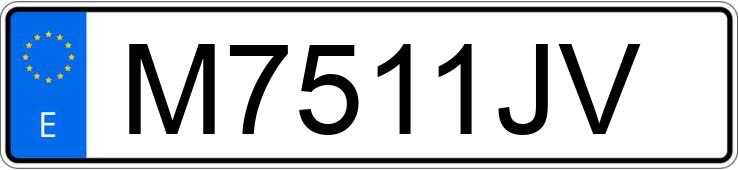 Numer rejestracyjny M7511JV posiada FORD ESCORT