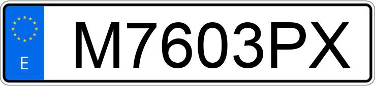 Numer rejestracyjny M7603PX posiada VOLKSWAGEN GOLF Numer rejestracyjny M7603PX posiada VOLKSWAGEN GOLF