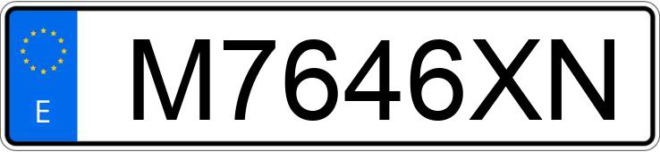 Numer rejestracyjny M7646XN posiada BMW SERIE 3 Numer rejestracyjny M7646XN posiada BMW SERIE 3