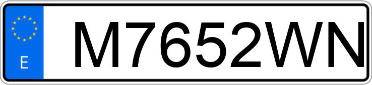 Numer rejestracyjny M7652WN posiada AUDI A4 Numer rejestracyjny M7652WN posiada AUDI A4