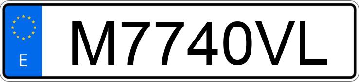 Numer rejestracyjny M7740VL posiada FORD ESCORT