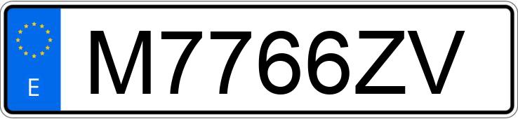 Numer rejestracyjny M7766ZV posiada SEAT IBIZA Numer rejestracyjny M7766ZV posiada SEAT IBIZA