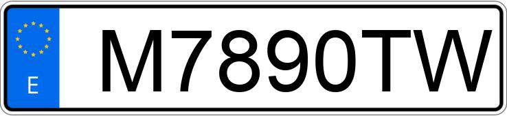 Numer rejestracyjny M7890TW posiada MAN L 2000 Numer rejestracyjny M7890TW posiada MAN L 2000
