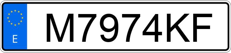 Numer rejestracyjny M7974KF posiada PEUGEOT 405 Numer rejestracyjny M7974KF posiada PEUGEOT 405