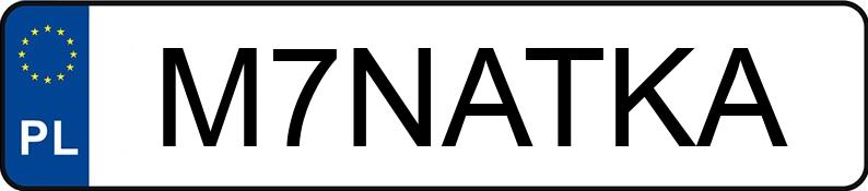 Numer rejestracyjny M7NATKA posiada SKODA Superb IV 1.5 Mild Hybrid MR`24 E6d Selection