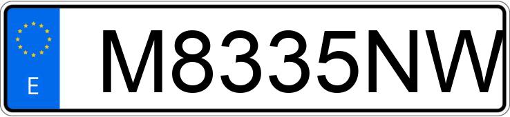 Numer rejestracyjny M8335NW posiada RENAULT CLIO Numer rejestracyjny M8335NW posiada RENAULT CLIO