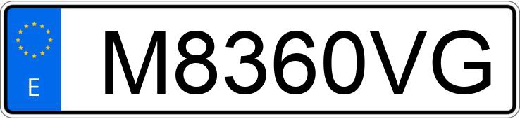 Numer rejestracyjny M8360VG posiada FORD COURIER