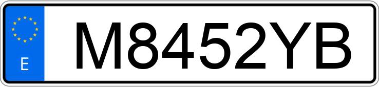 Numer rejestracyjny M8452YB posiada NISSAN CABSTAR E