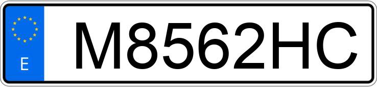 Numer rejestracyjny M8562HC posiada FORD ORION 1.3 GL