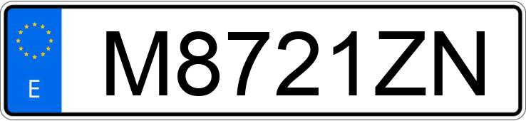 Numer rejestracyjny M8721ZN posiada VOLVO 850 Numer rejestracyjny M8721ZN posiada VOLVO 850