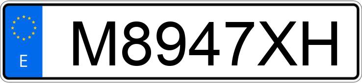 Numer rejestracyjny M8947XH posiada BMW SERIE 3 Numer rejestracyjny M8947XH posiada BMW SERIE 3