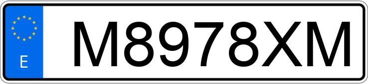 Numer rejestracyjny M8978XM posiada OPEL ASTRA