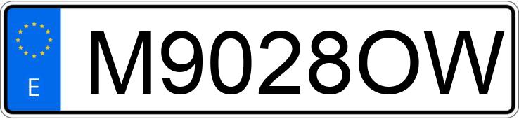 Numer rejestracyjny M9028OW posiada LAND ROVER DISCOVERY
