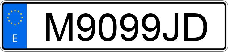 Numer rejestracyjny M9099JD posiada RENAULT 5