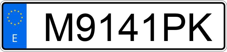 Numer rejestracyjny M9141PK posiada SUZUKI VITARA