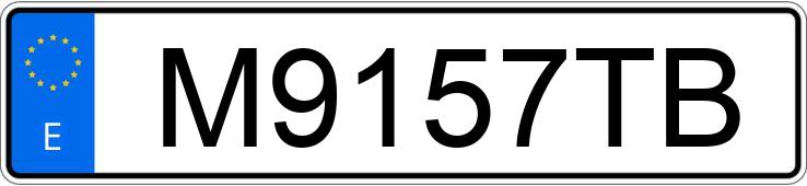 Numer rejestracyjny M9157TB posiada MERCEDES E 300 (210)