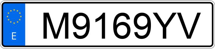 Numer rejestracyjny M9169YV posiada AUDI A6