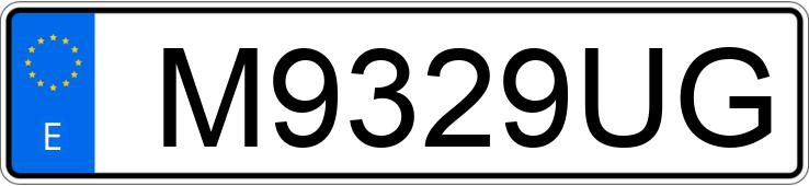 Numer rejestracyjny M9329UG posiada VOLKSWAGEN GOLF Numer rejestracyjny M9329UG posiada VOLKSWAGEN GOLF