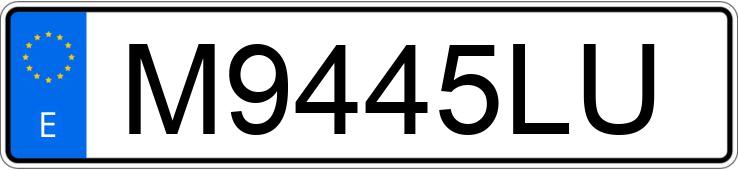 Numer rejestracyjny M9445LU posiada OPEL CORSA