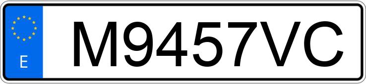 Numer rejestracyjny M9457VC posiada VOLVO 850