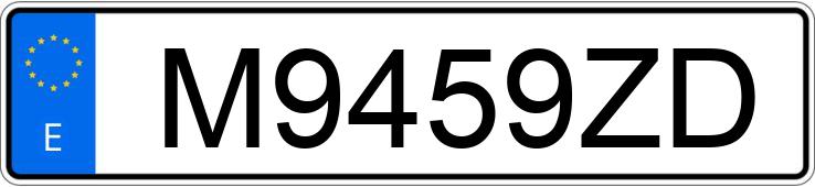 Numer rejestracyjny M9459ZD posiada SEAT IBIZA Numer rejestracyjny M9459ZD posiada SEAT IBIZA