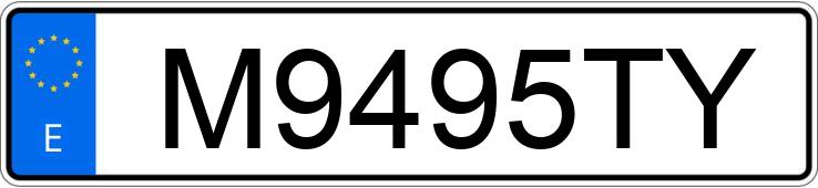 Numer rejestracyjny M9495TY posiada AUDI A6 Numer rejestracyjny M9495TY posiada AUDI A6