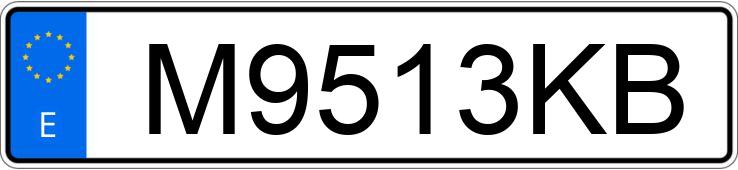 Numer rejestracyjny M9513KB posiada AUDI 90