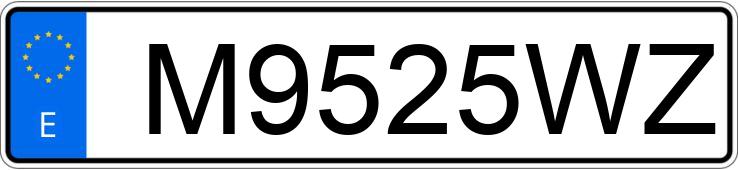 Numer rejestracyjny M9525WZ posiada VOLKSWAGEN GOLF Numer rejestracyjny M9525WZ posiada VOLKSWAGEN GOLF