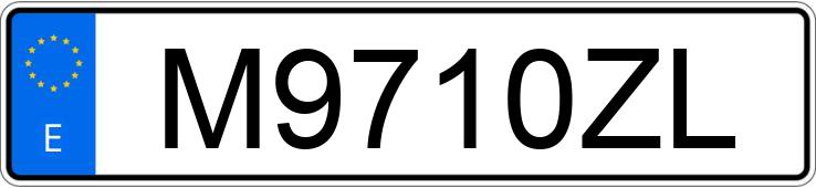 Numer rejestracyjny M9710ZL posiada SEAT IBIZA