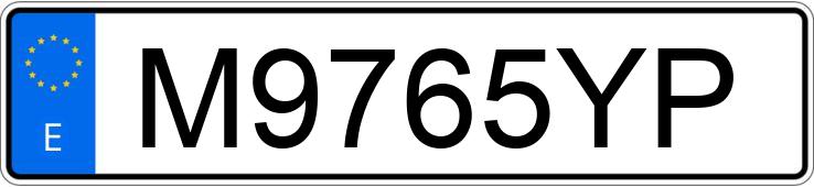 Numer rejestracyjny M9765YP posiada SEAT LEON