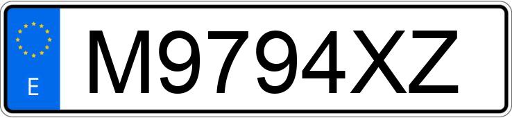 Numer rejestracyjny M9794XZ posiada SKODA OCTAVIA