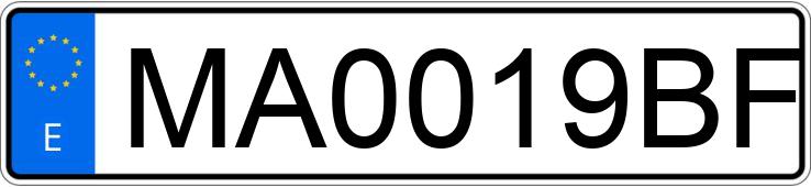 Numer rejestracyjny MA0019BF posiada RENAULT CLIO Numer rejestracyjny MA0019BF posiada RENAULT CLIO