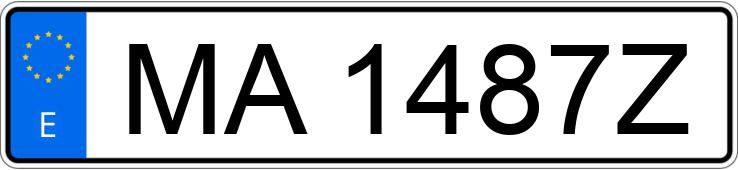 Numer rejestracyjny MA1487Z posiada RENAULT 5 Numer rejestracyjny MA1487Z posiada RENAULT 5