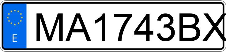 Numer rejestracyjny MA1743BX posiada VOLKSWAGEN GOLF Numer rejestracyjny MA1743BX posiada VOLKSWAGEN GOLF