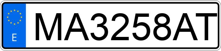 Numer rejestracyjny MA3258AT posiada FIAT CROMA