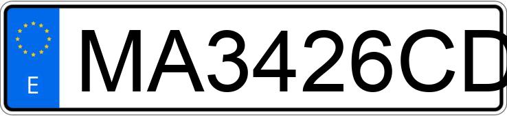 Numer rejestracyjny MA3426CD posiada RENAULT MEGANE Numer rejestracyjny MA3426CD posiada RENAULT MEGANE