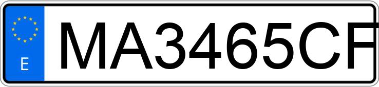 Numer rejestracyjny MA3465CF posiada RENAULT CLIO Numer rejestracyjny MA3465CF posiada RENAULT CLIO