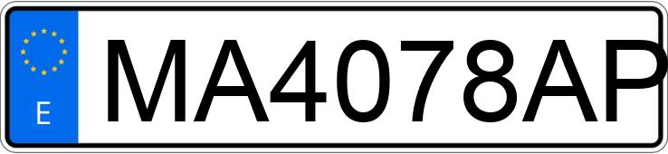 Numer rejestracyjny MA4078AP posiada NISSAN PATROL