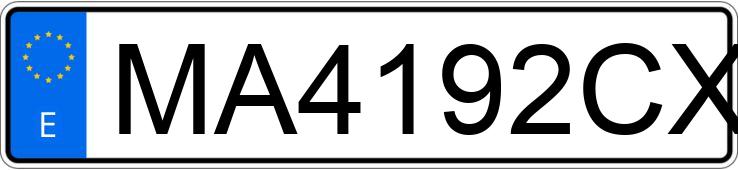 Numer rejestracyjny MA4192CX posiada VOLKSWAGEN POLO Numer rejestracyjny MA4192CX posiada VOLKSWAGEN POLO