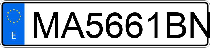 Numer rejestracyjny MA5661BN posiada PORSCHE 911