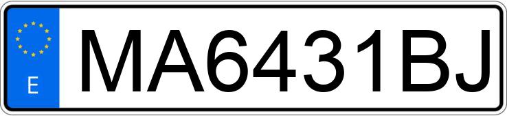 Numer rejestracyjny MA6431BJ posiada FORD FIESTA