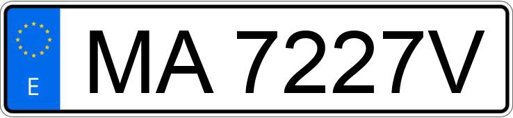 Numer rejestracyjny MA7227V posiada SANTANA LAND ROVER