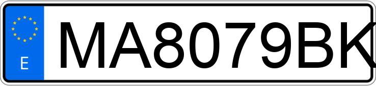 Numer rejestracyjny MA8079BK posiada BMW SERIE 3 E36 316I