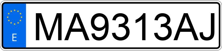 Numer rejestracyjny MA9313AJ posiada RENAULT 21 Numer rejestracyjny MA9313AJ posiada RENAULT 21