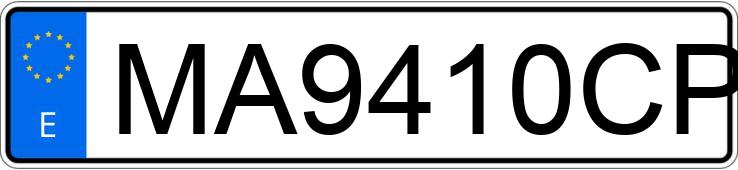 Numer rejestracyjny MA9410CP posiada SEAT CORDOBA