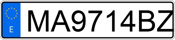 Numer rejestracyjny MA9714BZ posiada Nissan Patrol Gr y60