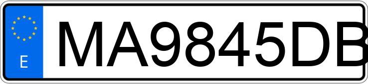 Numer rejestracyjny MA9845DB posiada OPEL CORSA