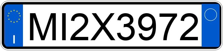 Numer rejestracyjny MI2X3972 posiada ALFA ROMEO 33 Numer rejestracyjny MI2X3972 posiada ALFA ROMEO 33